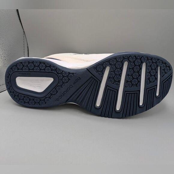 New Balance Men\'s White and Blue Athletic Shoes Size 10 main image 4